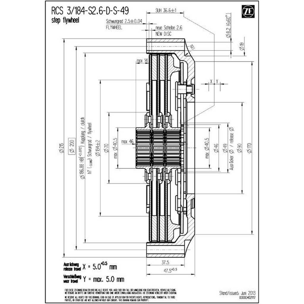 SACHS PERFORMANCE 003072000479 Clutch Housing RCS 184 Photo-1