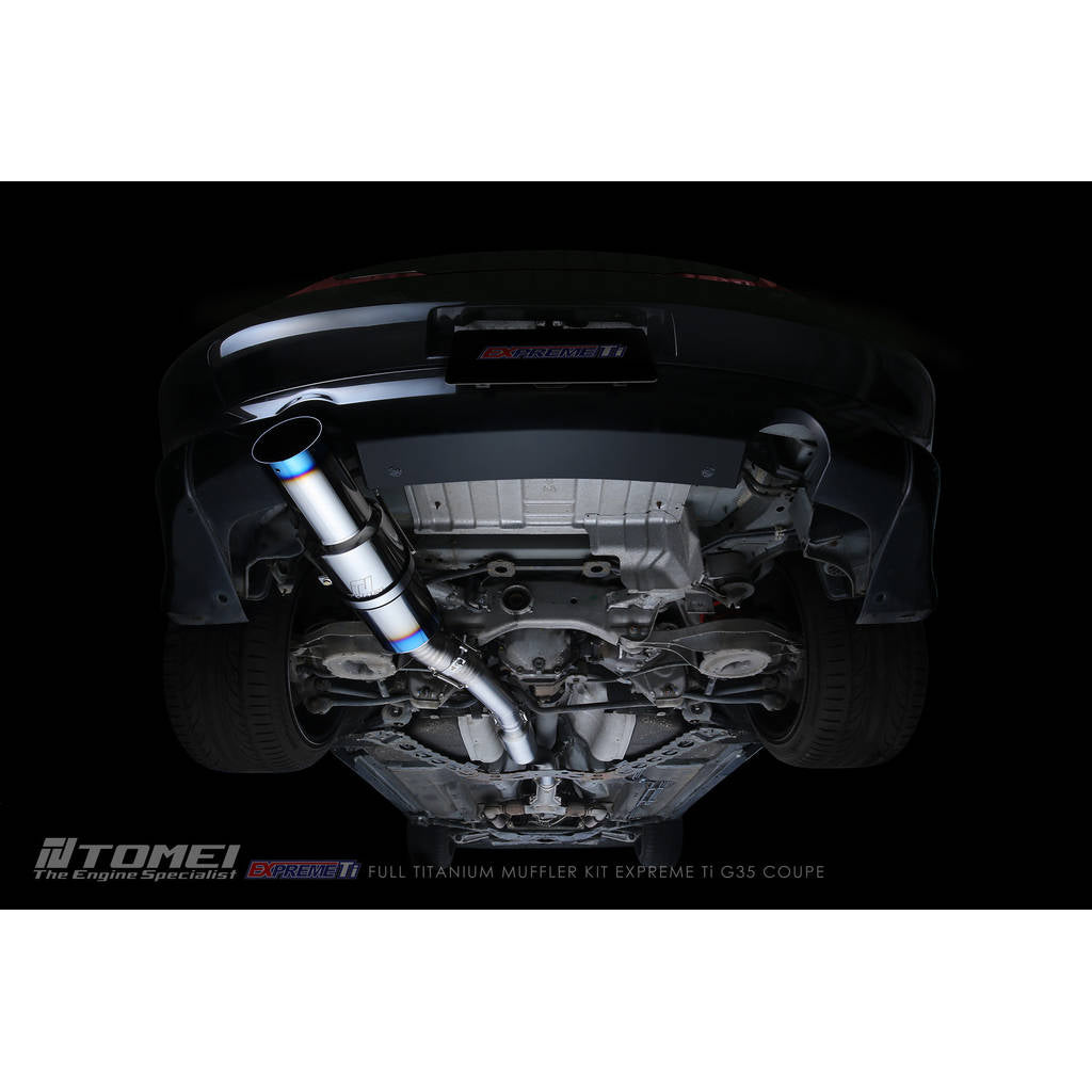 TOMEI TB6090-NS04G Muffler Kit EXPREME Ti (full titanium) for INFINITI G35 COUPE Photo-4