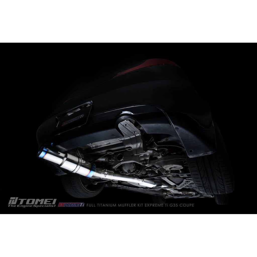 TOMEI TB6090-NS04G Muffler Kit EXPREME Ti (full titanium) for INFINITI G35 COUPE Photo-6