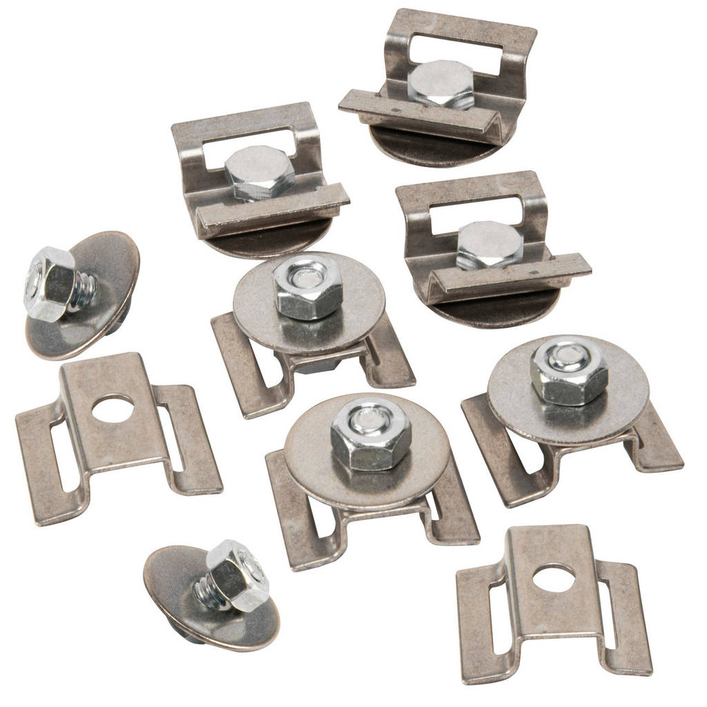 Design Engineering (DEI) 10222 Heat shield mounting kit Stainless steel Universal Photo-0