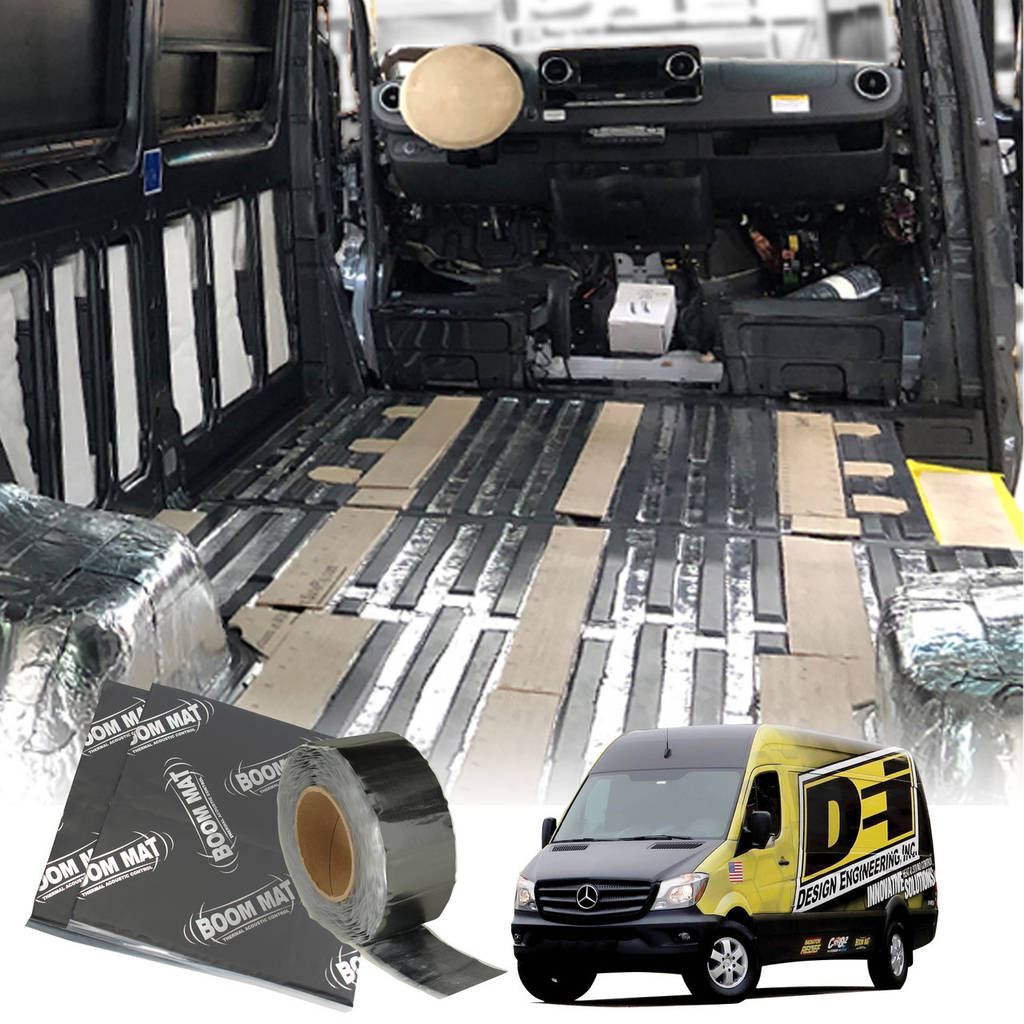 Design Engineering (DEI) 51114 Floor damping kit for MERCEDES Sprinter 170in Ext 2007+ Photo-0