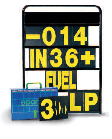 SPARCO 00592/1 a Set of numbers for an alarm board Photo-0