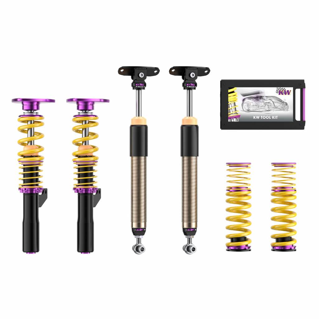 KW 39580009 Coilover Kit V3 RACING for VW Golf VII GTI Photo-0