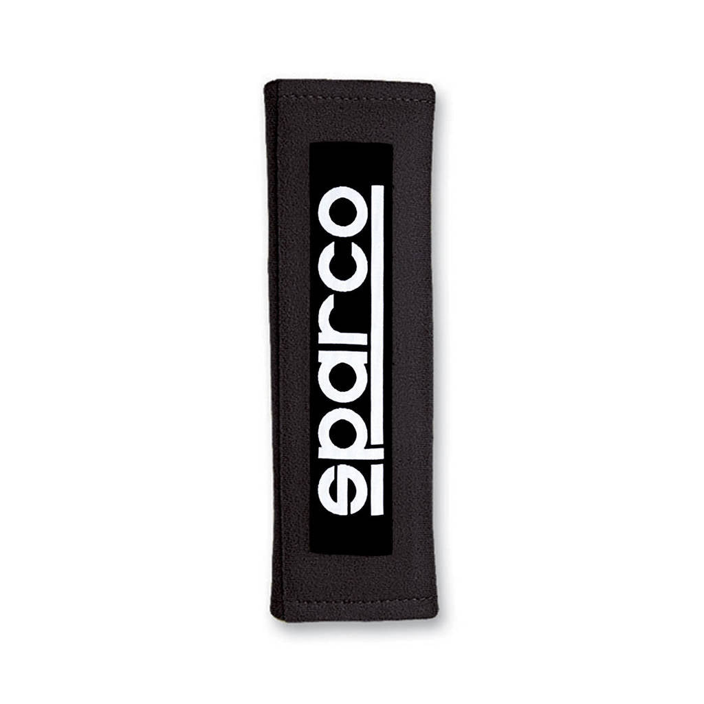 SPARCO 01098S3N Pair of pads (without nomex, 3") SHOULDER PADS, black, 2 pcs Photo-0