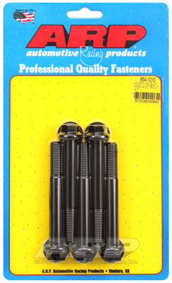 ARP 664-1010 Metric Thread Bolt Kit M12 x 1.50 x 90 hex black oxide bolts Photo-0
