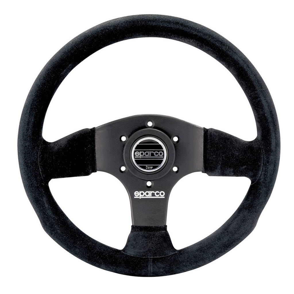 SPARCO 015P300SN Steering wheel P300, suede, black, diam.300mm, reach 00mm Photo-0