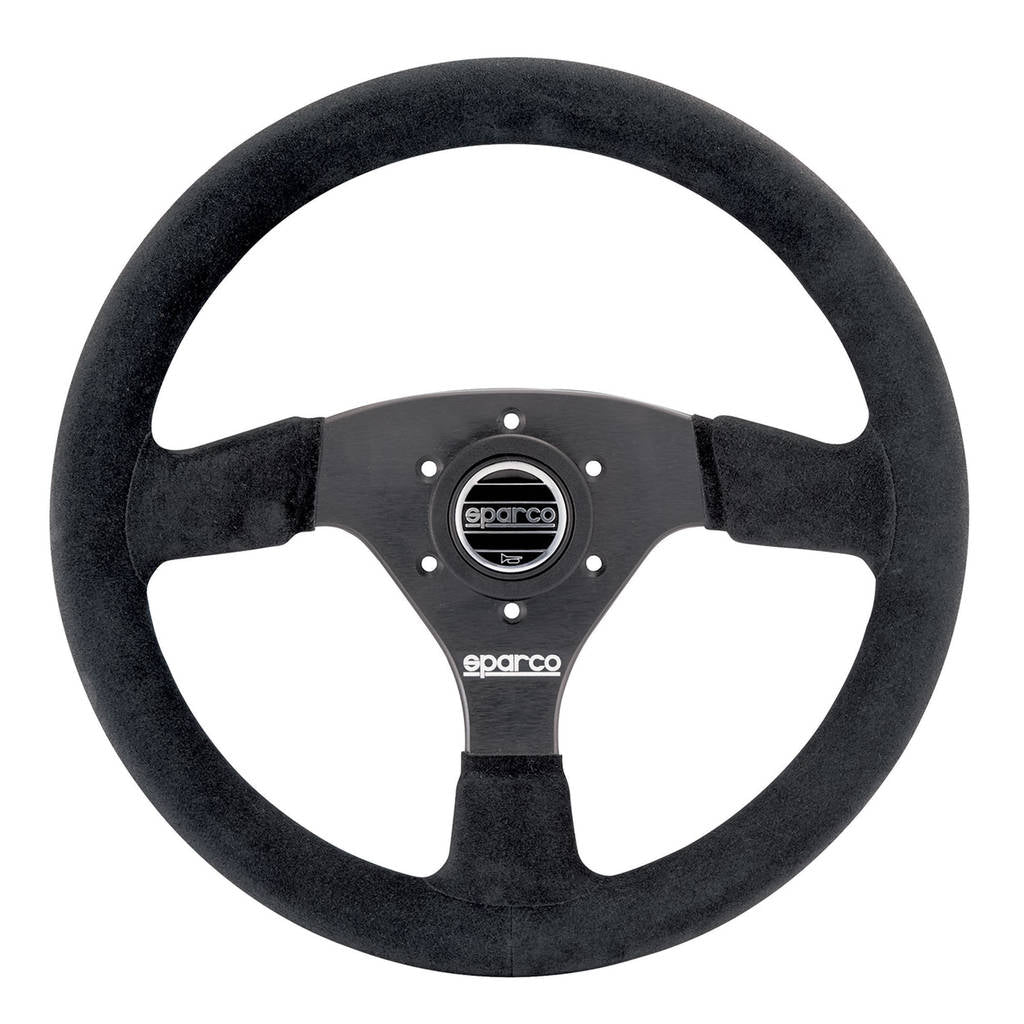 SPARCO 015R323PSNR Steering wheel R323, suede, black, diam.330m, reach 39mm Photo-0