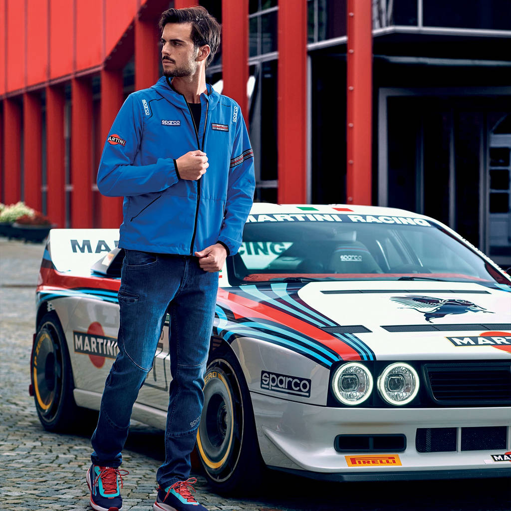 SPARCO 02405MRAZ3L Wind Stopper MR Wilson Blue L Photo-2
