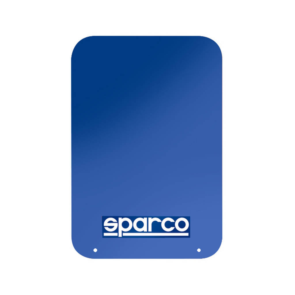 SPARCO 03791AZ Mudguards (2 pieces), 28x47 cm, blue Photo-0