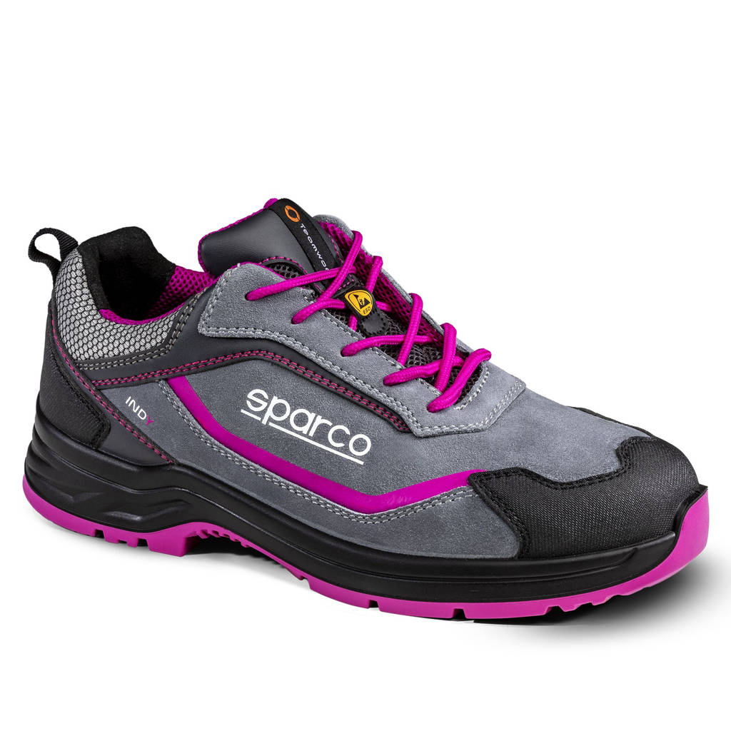 SPARCO 0753737GRFU Shoes Indy Dani Ca S3 ESD Grey/Fuchsia 37 Photo-0
