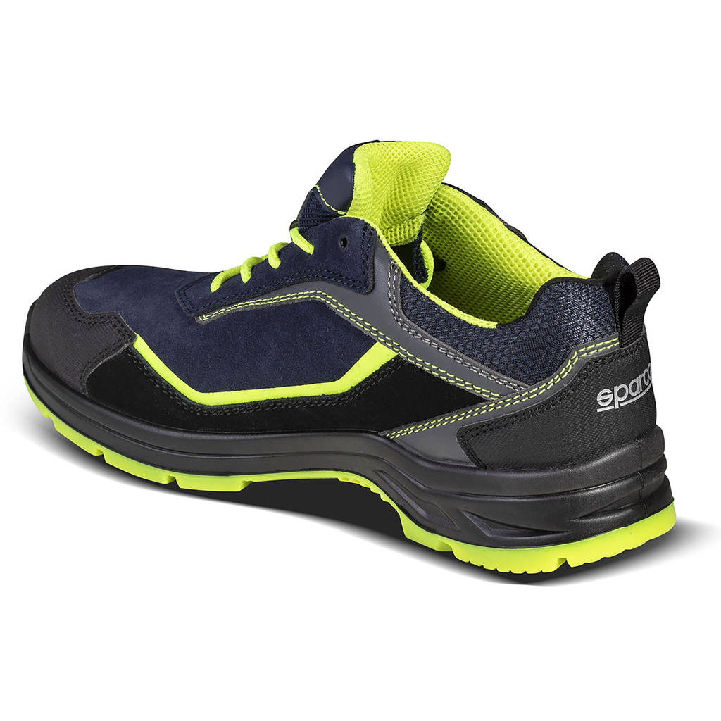 SPARCO 0753746BMGF Shoes Indy Baltimora S3 ESD blue marine/yellow fluo 46 Photo-1