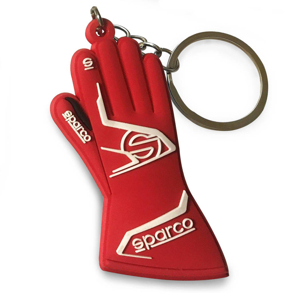 SPARCO 099071GLOVE Keychain Glove Red Photo-1