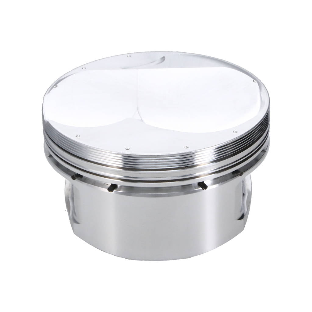 JE 378005 Piston Kit (4.130 in. Bore, 1.250 in. CH, -4.50 CC) for CHEVROLET 400 Small Block Engine Photo-0