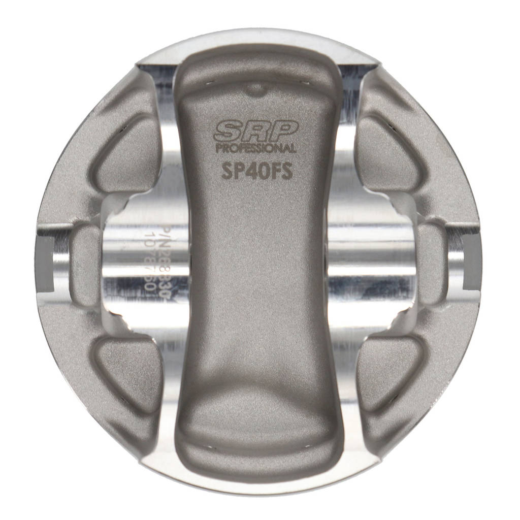 JE 367119 Piston Kit SRP Pro 2618 (4.135 in. Bore, 1.125 in. CH, -5.00 CC) for CHEVROLET Small Block Engine Photo-2
