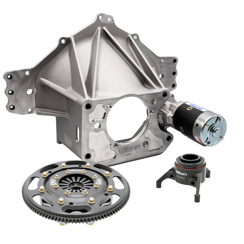 TILTON 52-53130 Bellhousing kit for CHEVY LS, 110T, 5.5" MET, 3 Disc, 26 SP Photo-0
