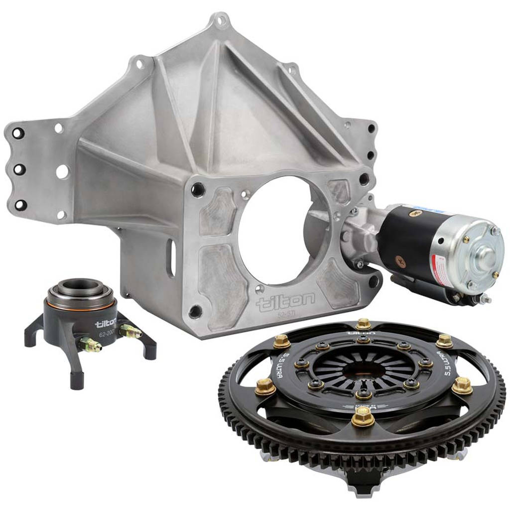 TILTON 52-73620 Bellhousing kit for CHEVY (LS), Alum, 99T, 5.5 Ultra, 2 Disc, 26-SP Photo-0