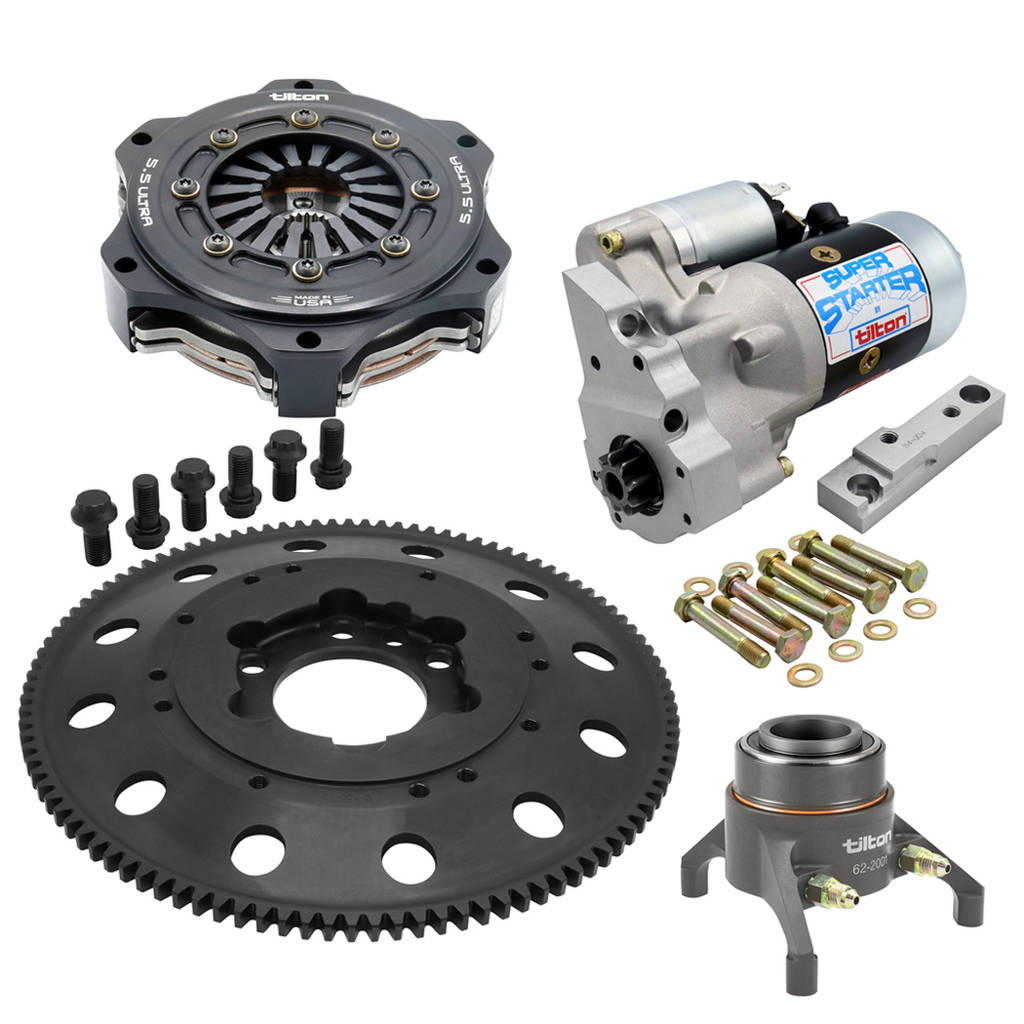 TILTON 53-81629 Transmission kit for CHEVY (E), 104T, 5.5" Ultra, 2 Disc, 26 SP, No bell Photo-0