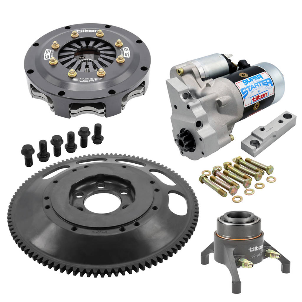 TILTON 53-84129 Transmission kit for CHEVY (Ex bal crate), 104T, 5.5" Sport, 2 Disc, 26 SP, No bell Photo-0