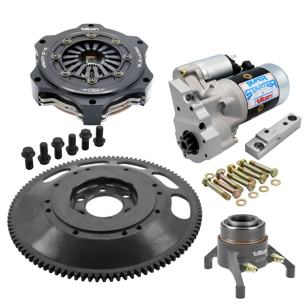 TILTON 53-84629 Transmission kit for CHEVY (Ex bal crate), 104T, 5.5" Ultra, 2 Disc, 26 SP, No bell Photo-0