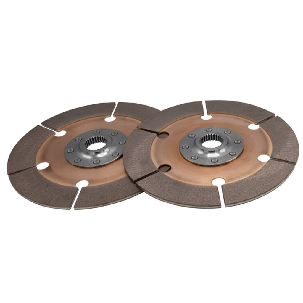 TILTON 64215-1-VV-52 Clutch disc pack, Metallic, 8.5", 2 PL, 35mm X 10 Photo-0