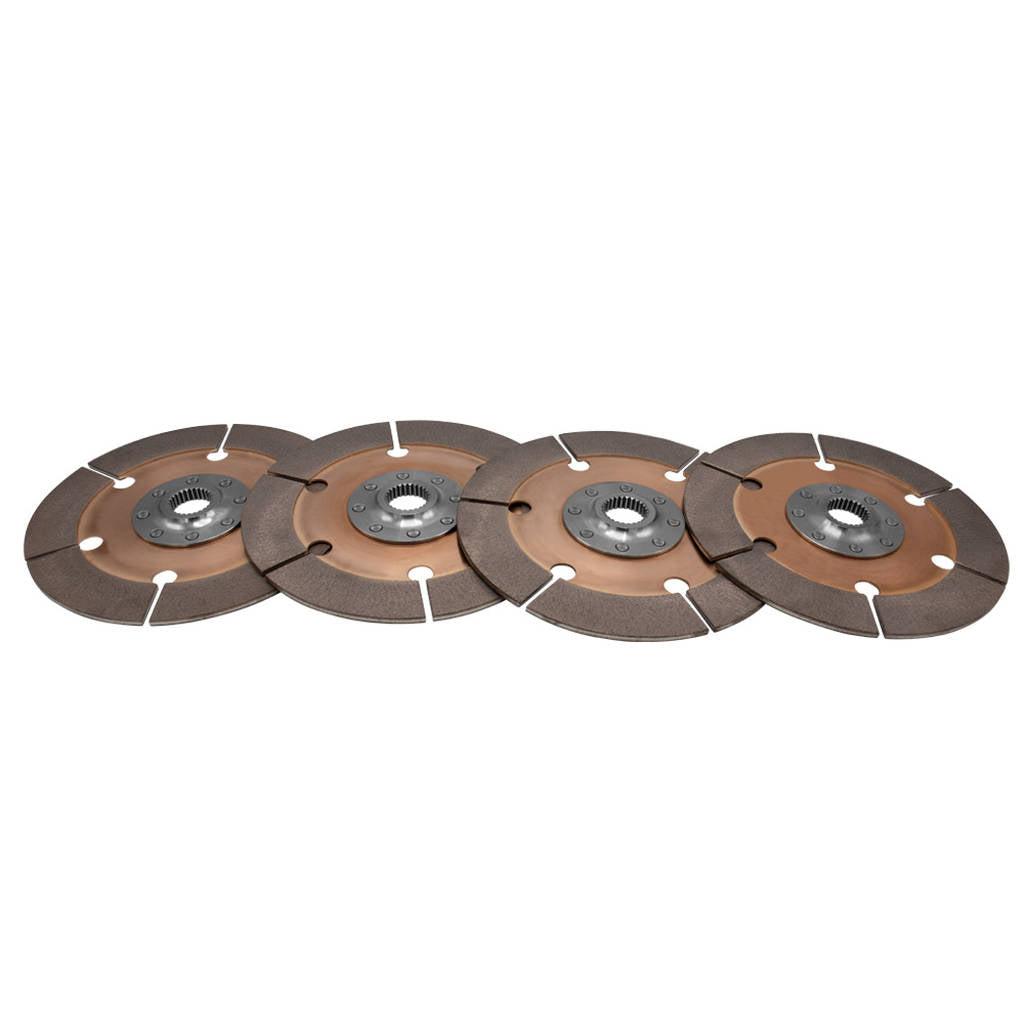 TILTON 64215-1-VVVV-36 Clutch disc pack, Metallic, 8.5", 4 PL, 1-5 / 32" X 26 Photo-0