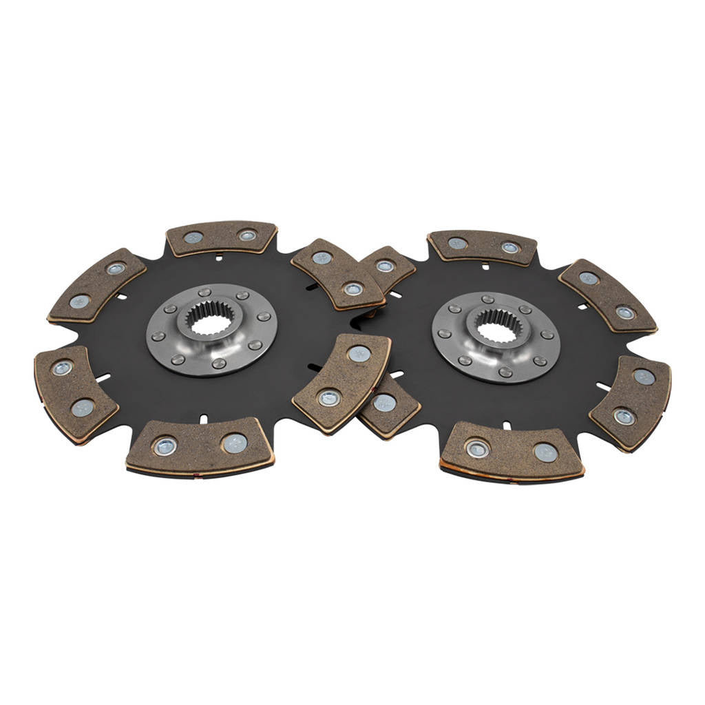 TILTON 64215-7-EE-14 Clutch disc pack, Cerametallic, 8.5", 2 PL, 30.8mm X 14 Photo-0