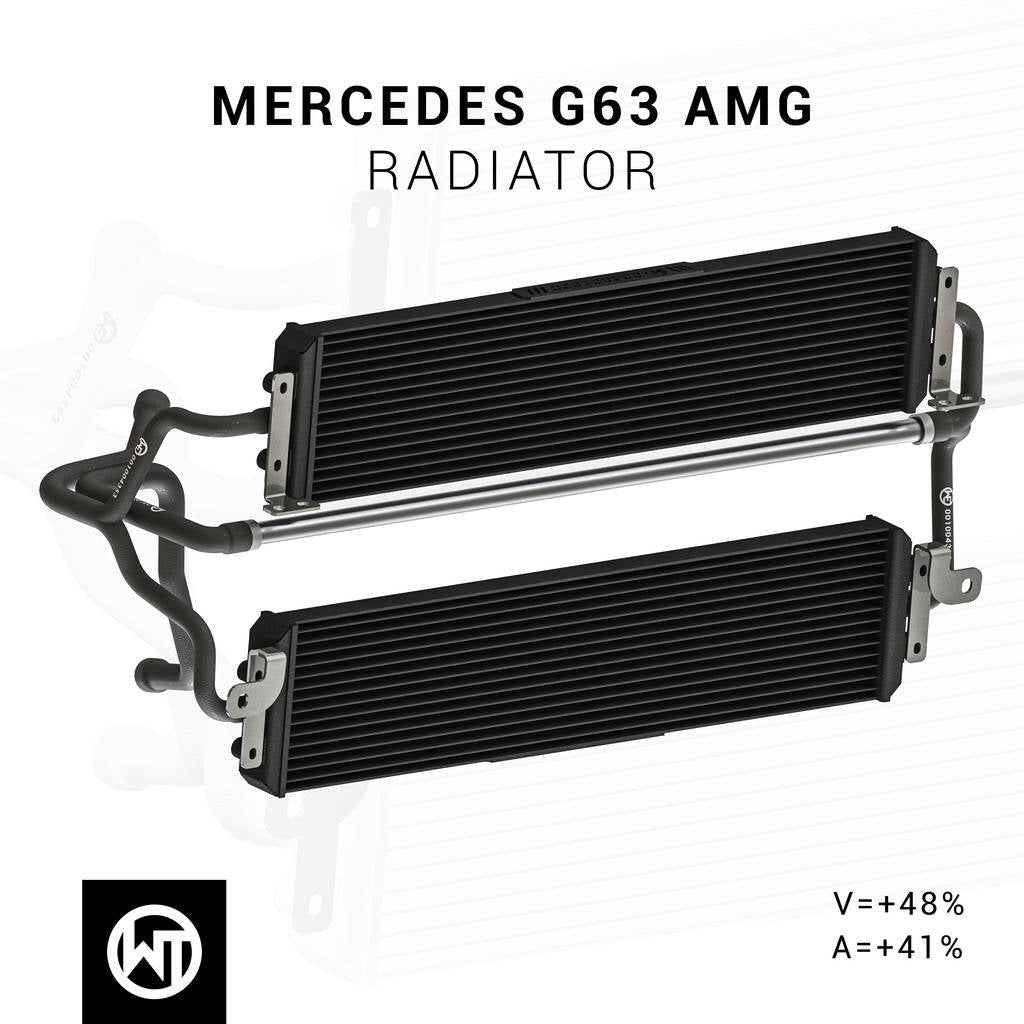 WAGNER TUNING 400001024 Radiator Kit for MERCEDES G63 AMG (W463) 2018- Photo-3
