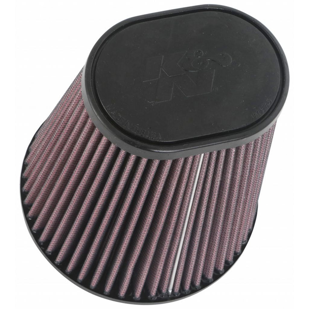 K&N RU-1033 Universal clamp-on air filter 3-1/2"10 DEG FLG, 5-3/4"B, 4-1/2" X 3-1/4"T, 7"H Photo-0