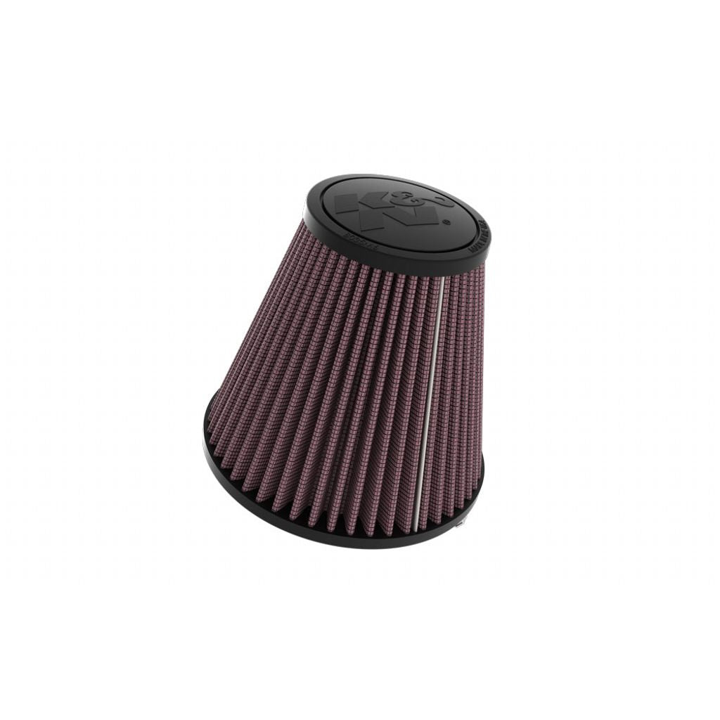 K&N RU-5296 Universal clamp-on air filter 4"FLG, 6"B, 3-1/2"T; 6-5/16"H Photo-0