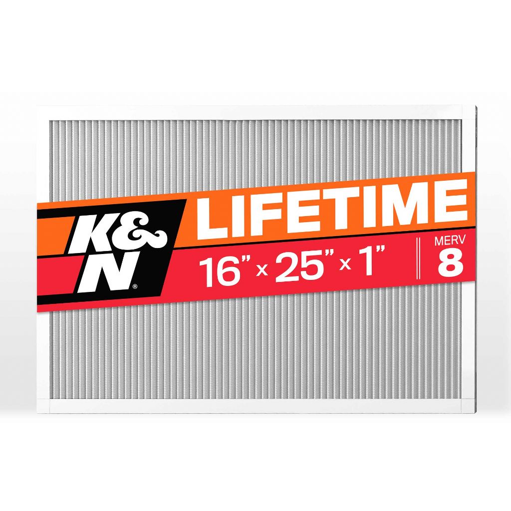 K&N HVC-8-11625 HVAC Filter 16 x 25 x 1, MERV 8 Photo-0