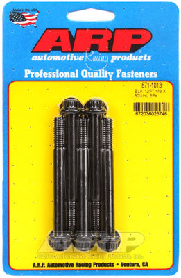 ARP 671-1013 Metric Thread Bolt Kit M8 x 1.25 x 80mm 12pt black oxide bolts Photo-0