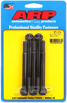 ARP 671-1014 Metric Thread Bolt Kit M8 x 1.25 x 90mm 12pt black oxide bolts Photo-0