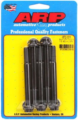 ARP 672-1011 Metric Thread Bolt Kit M10 x 1.50 x 90 12pt black oxide bolts Photo-0