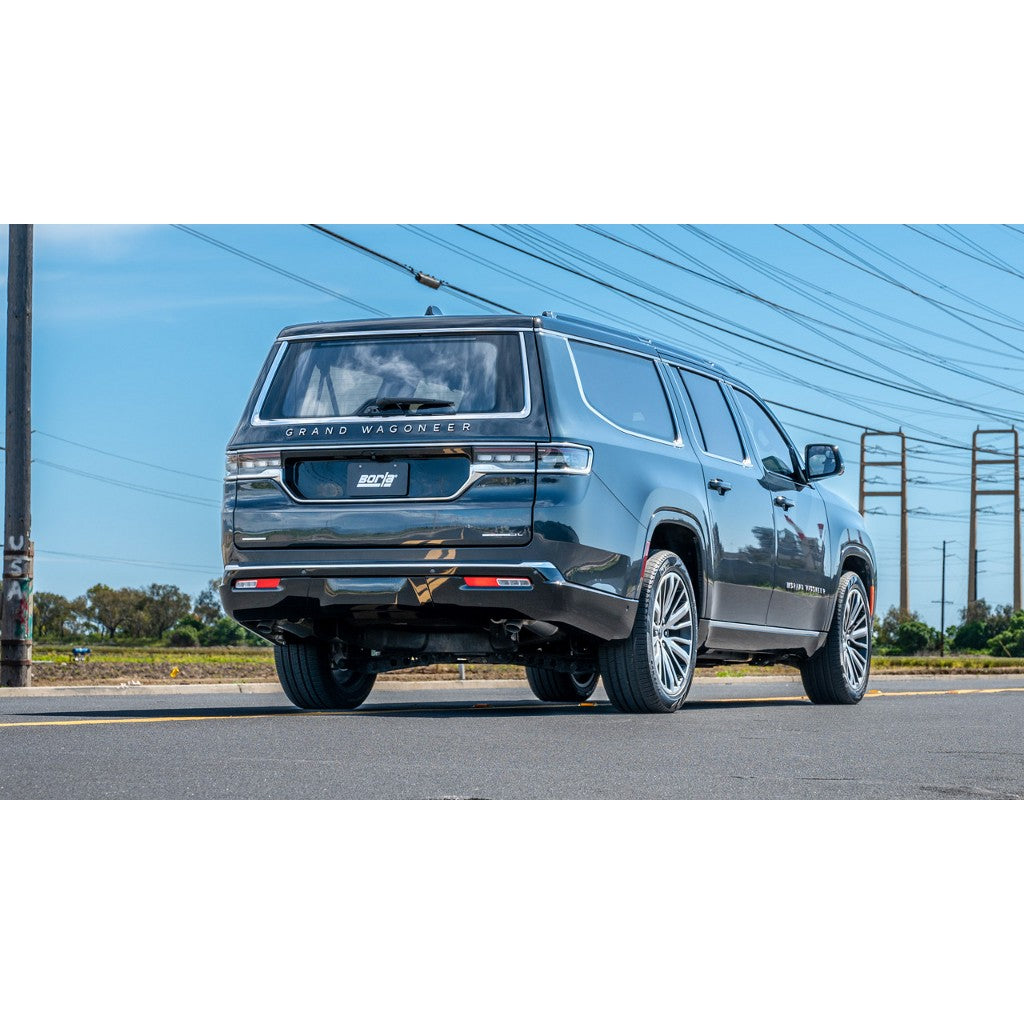 BORLA 140976 Cat-Back Exhaust System S-Type T-304 Stainless Steel for JEEP Grand Wagoneer L 3.0L V8 AT 2023-2024 Photo-1