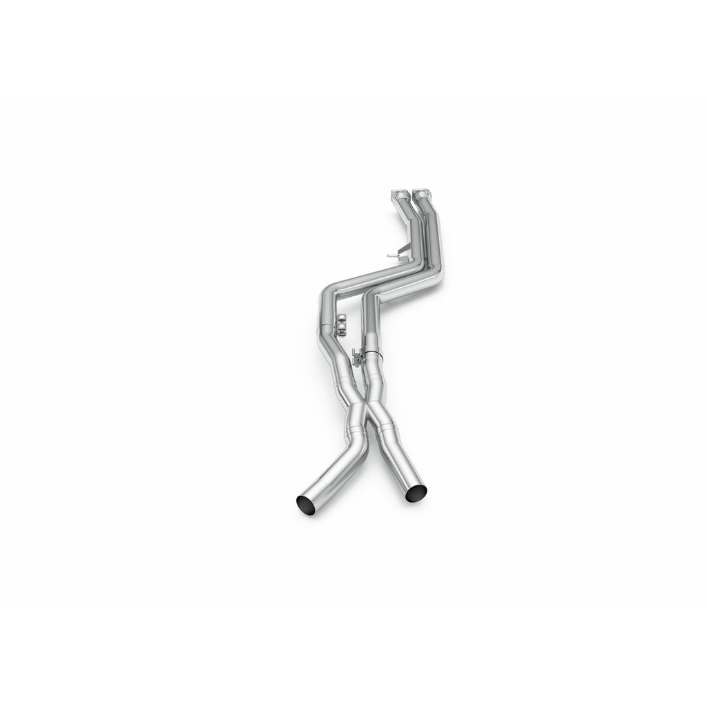 EISENMANN B5462.20000 Non-resonated Center Pipe Race With X-Pipe for BMW 2 (F87) M2 Competition Photo-0