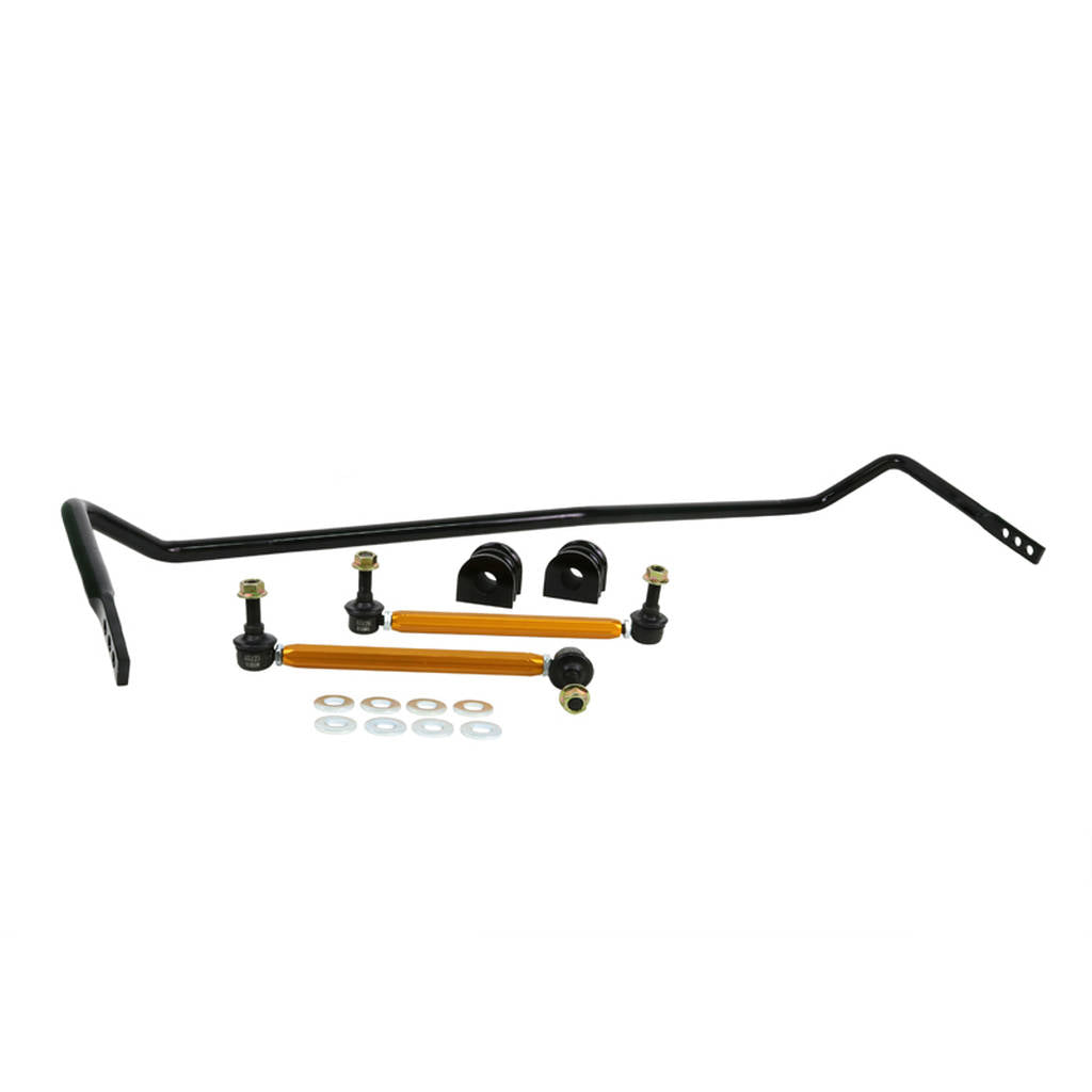 WHITELINE BNR41Z Rear Anti Roll Bar - 22mm 3 Point Adjustable for Nissan Navara D23 4wd Photo-0