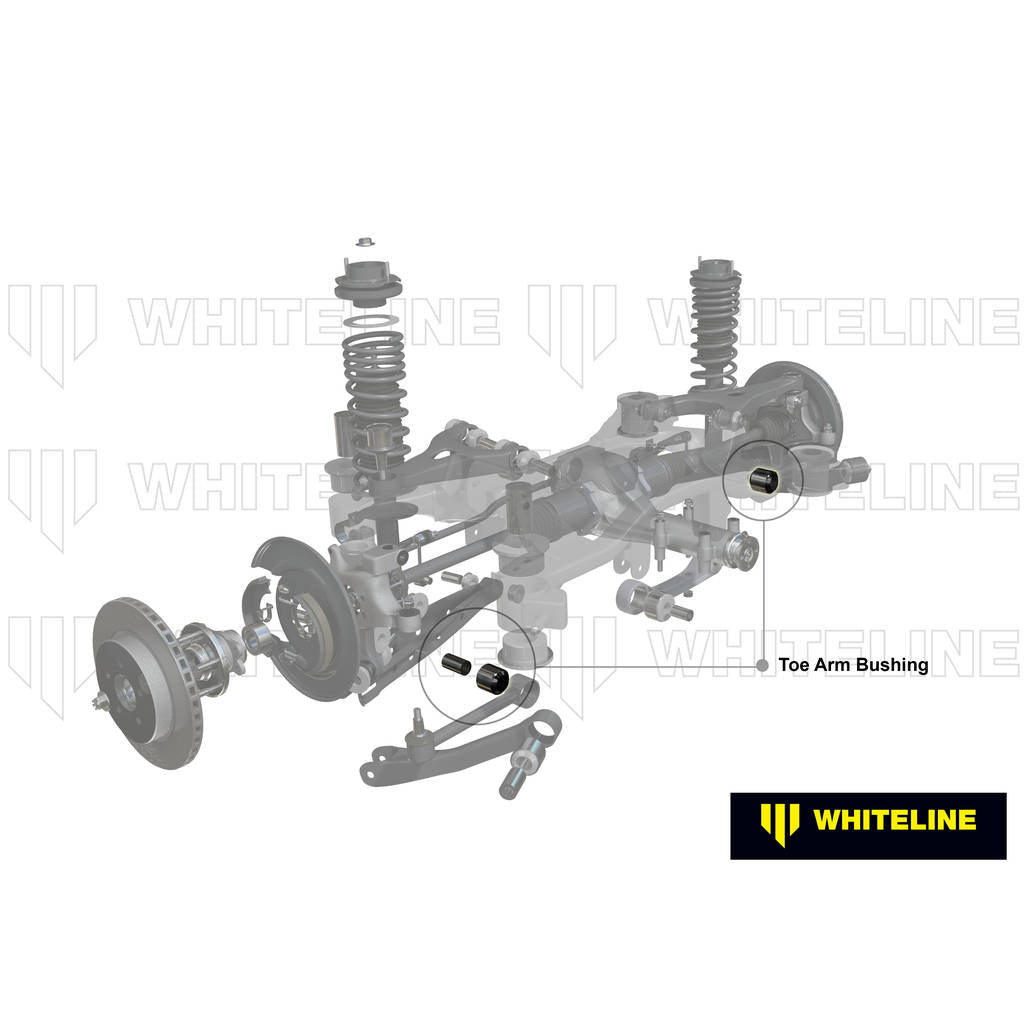 WHITELINE KCA516 Whiteline Fixed Control Arm Upper - Inner Bushing Kit Photo-2