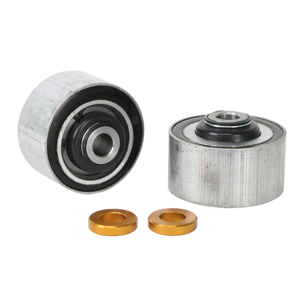 WHITELINE KCA531 Front Lower Radius Compliance Arm Bushings Offset Caster/Anti Lift Kit for Tesla Model 3/Model Y Photo-1