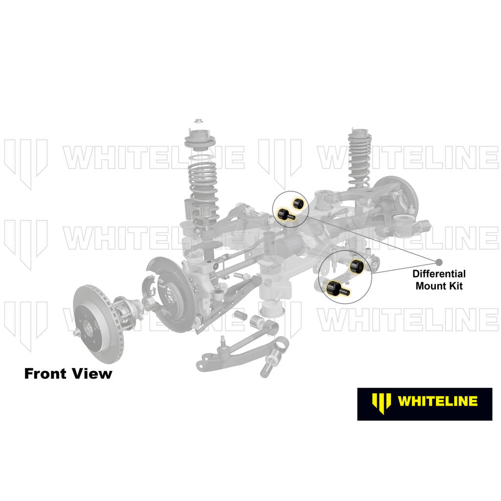 WHITELINE KDT982 Rear Differential Bushing - BMW 3 Series E46 Z4 E83, E85, E86, E89 Photo-1