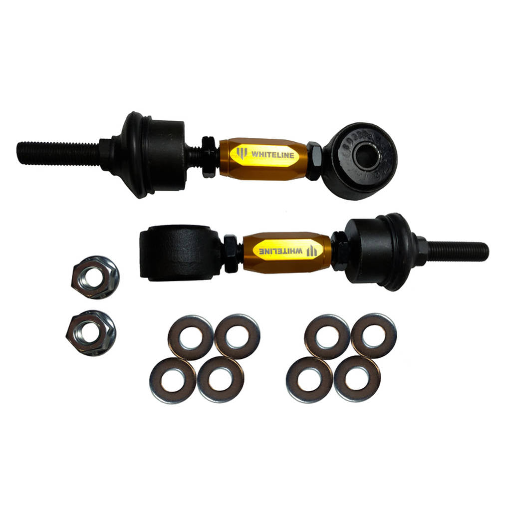 WHITELINE KLC188 Universal Anti Roll Bar Link - Ball/Bushing Style - 10mm Ball Stud 110-135mm Photo-1