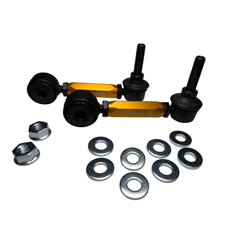 WHITELINE KLC189 Universal Anti Roll Bar Link - Ball/Bushing Style - 10mm Ball Stud 110-135mm Photo-2