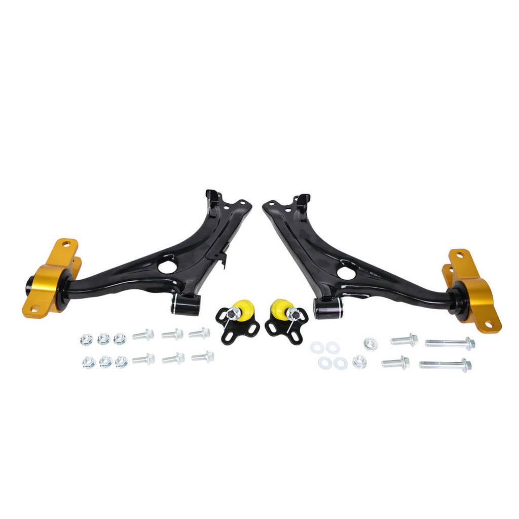 WHITELINE KTA288 Front Lower Control Arms for Honda Civic 10th Gen FC, FK Photo-1
