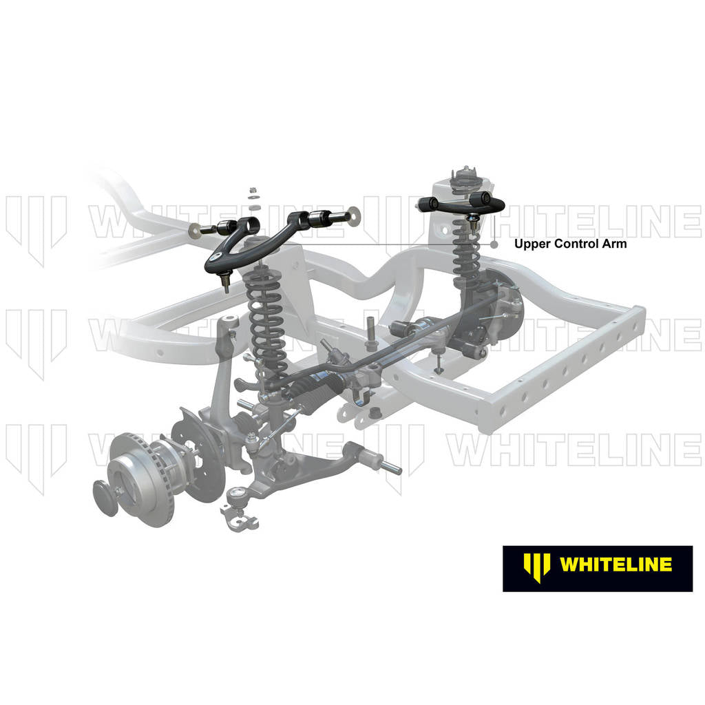 WHITELINE KTA292 Front Upper Control Arms Fixed Offset for Volkswagen Amarok 2H 4Motion Photo-1