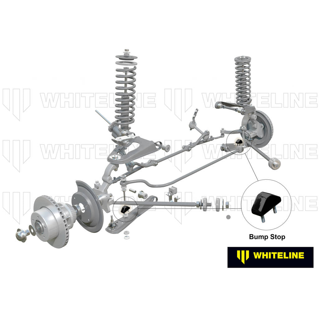 WHITELINE W71823 Front Bump Stop - Bushing Kit for Ford Falcon/Fairlane XR-XY Photo-1