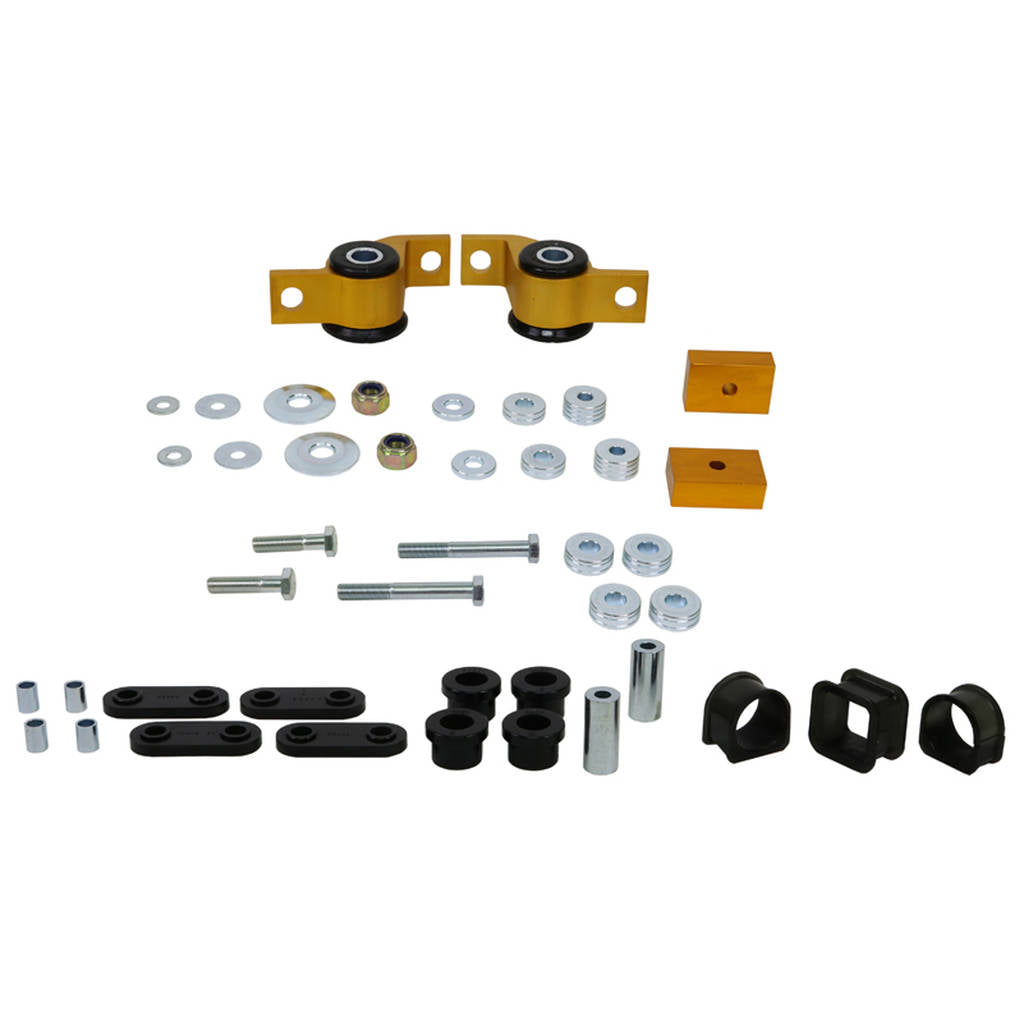 WHITELINE WEK076 Front Essential Vehicle Bushing Kit for Subaru Impreza GD incl WRX/STi Photo-2