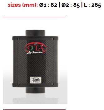 BMC ACOTA70/85L200-B-WP OTA: OVAL TRUMPET AIR-BOX Photo-2