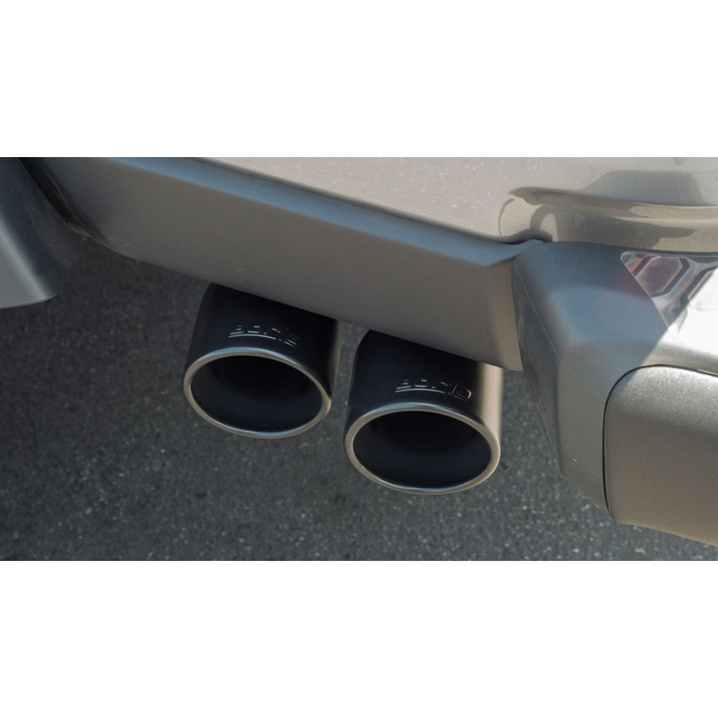 BORLA 140816CB Cat-Back Exhaust System 2.75", 2", ATAK (3.5" RD X 6.0" Ceramic Black Tips) for JEEP Gladiator (JT) 3.6L V6 2020-2023 Photo-2