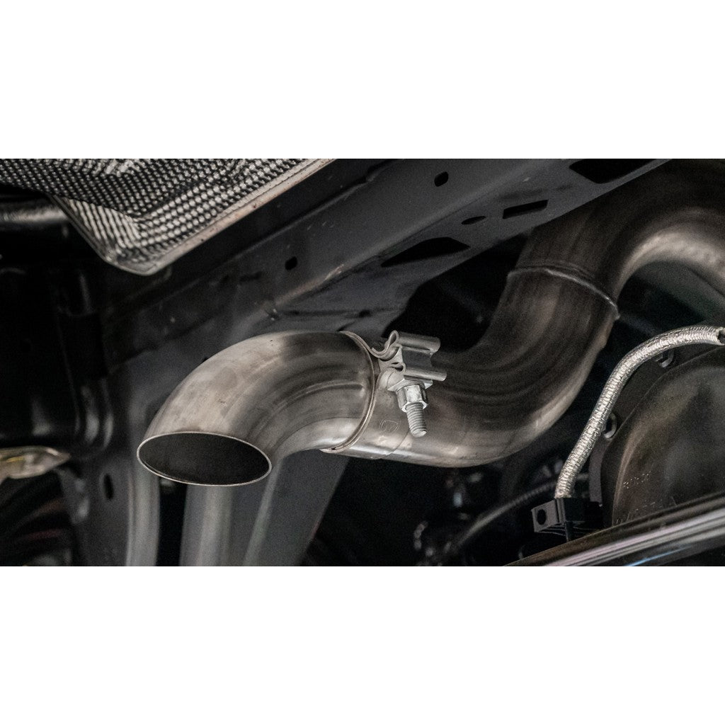 BORLA 140901 Cat-Back Exhaust System 2.75", Touring (2.75" Turn Down Tips) for FORD Bronco 2.7L V6 2021-2023 Photo-2