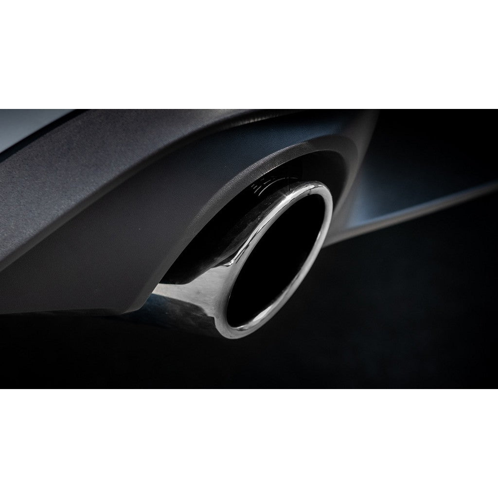 BORLA 1014052 Cat-Back Exhaust System 3", 2.25", Touring (4" Bright Chrome Tips) for VW GOLF 8 GTI GPF DSG MT 2.0L 2020-2023 Photo-2