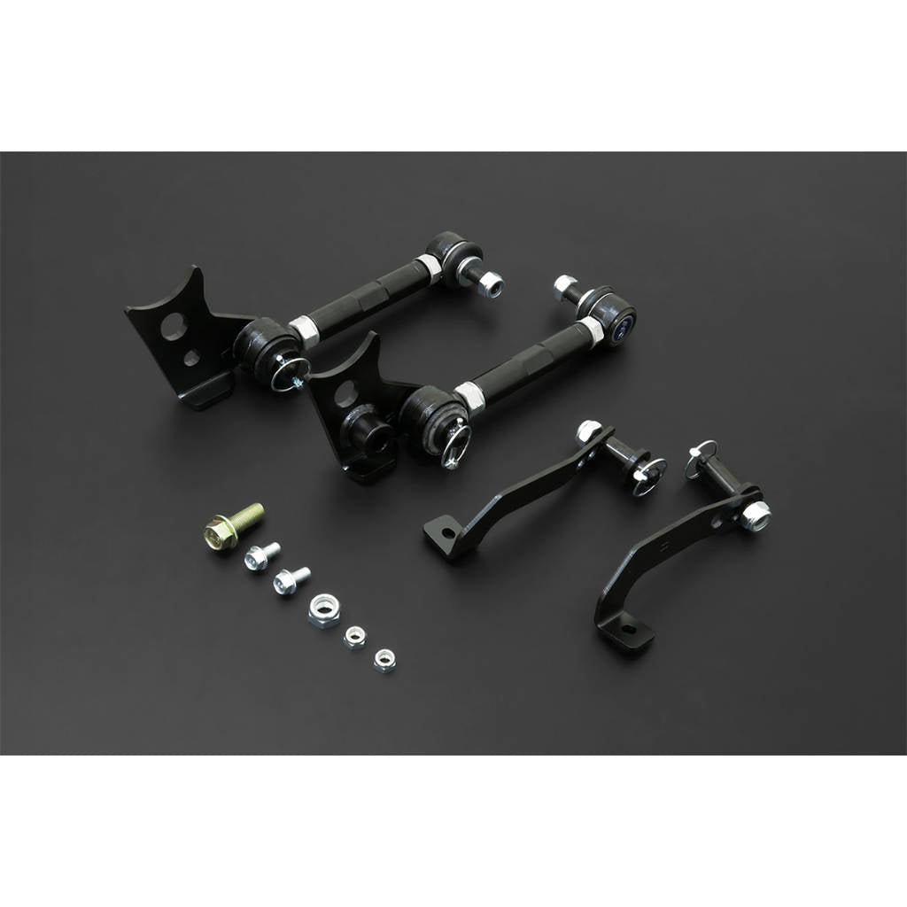 HARDRACE Q1381 Front Adjustable Quick Disconnect Stabilizer Link for 3" Lifts, 6pcs for JEEP Wrangler (JL) 2018-2024 / Gladiator (JT) 2019-2024 Photo-0